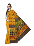 Pradip Fabrics Ethnic Women's jamdani  Yellow Color Saree