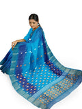 Pradip Fabrics Woven Tant Silk Blend Saree