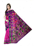 Pradip Fabrics Ethnic Women's Tant Silk Saree