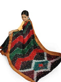 Pradip Fabrics Ethnic Women's and Girl's Multicolor Baluchri saree