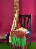 Pradip Fabrics Woven Tant Silk Blend Saree