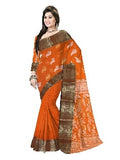 Pradip Fabrics Woven Tant Silk Blend Saree