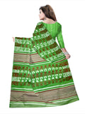 Pradip Fabrics Ethnic Women's Tant jamdani Light Green Color Saree