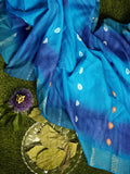 Pradip Fabrics Woven Tant Silk Blend Saree