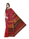 Pradip Fabrics Ethnic Women's jamdani  Maroon Color Saree