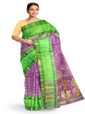Purple and Green