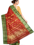 Pradip Fabrics Woven Tant Cotton Blend Saree