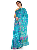 pradip fabrics tant silk saree