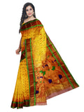 pradip fabrics tant silk benasari saree
