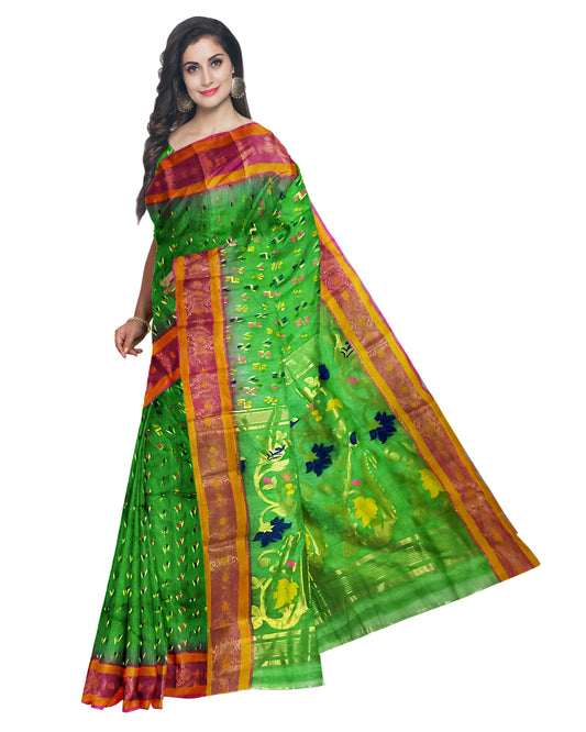 Green Color Saree