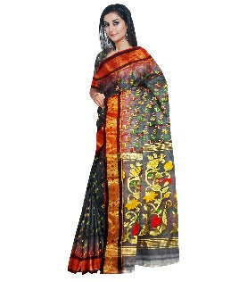 pradip fabrics black saree