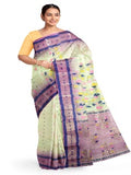 light cream body purple border par