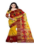 Pradip Fabrics Ethnic Women's Tant Silk Saree