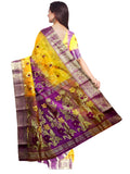 floral design pallu