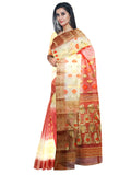 Bengal Handloom Tant Silk 2d bumper Saree