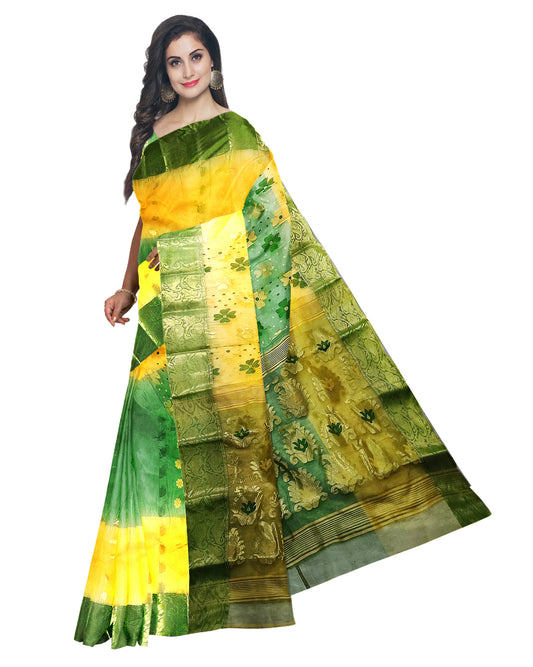 floral design pallu under 3500