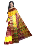 Bengal Handloom Tant Silk 2d bumper Saree