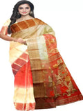pradip fabrics tant silk saree