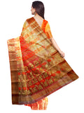 bengal handloom tant tussar silk 2d bumper saree