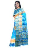 bengal handloom tant tussar silk 2d bumper saree