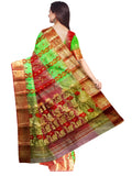 bengal handloom tant tussar silk 2d bumper saree