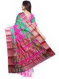 floral design pallu under 3500