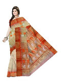 pradip fabrics tant silk saree