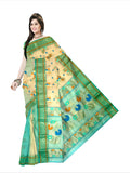 Pradip Fabrics Woven Pure Tant Tussar Silk Saree