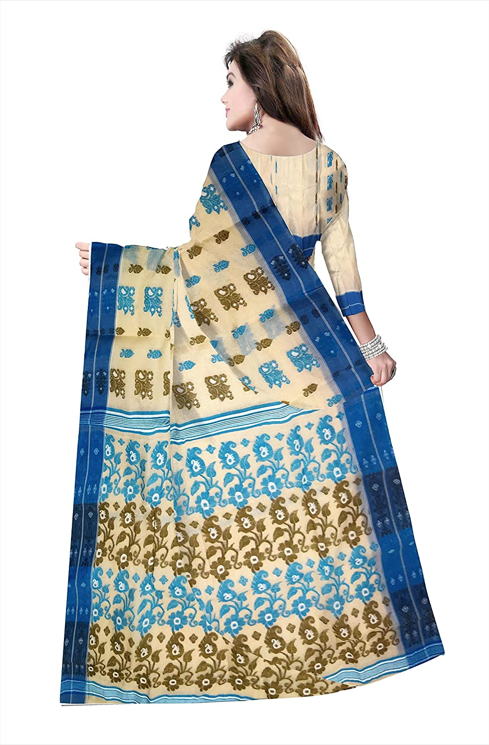 bengal handloom tant tussar saree under 2000