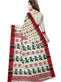 bengal handloom tant tussar silk saree