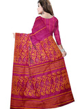 Pradip Fabrics Ethnic Women's Tant Jamdani Pink Color Saree