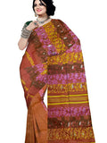 pradip fabrics saree golden colour