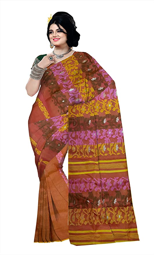 pradip fabrics saree golden colour