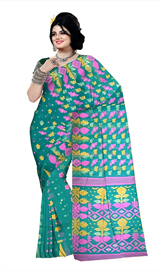 pradip fabrics saree soft green colour