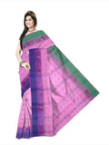 Pradip Fabrics Ethnic Women's Cotton Tant Purple Color Saree