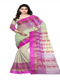 Pradip Fabrics Ethnic Women's Tant Silk Saree