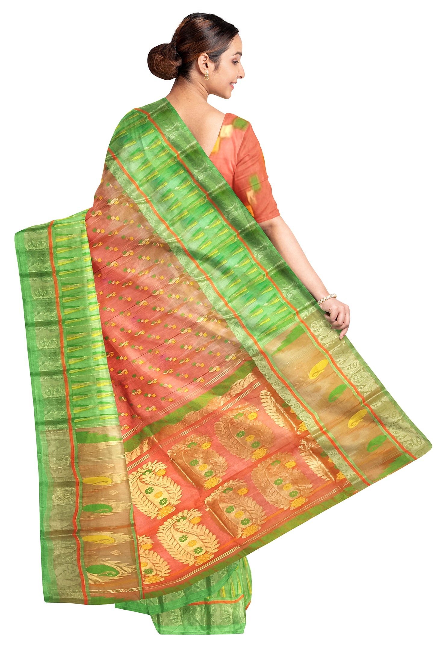 Tant Silk Jamdani