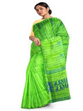Pradip Fabrics Green Color Tant Silk Blend Saree