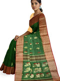 Pradip Fabrics Printed Tant cotton  Silk Blend Saree