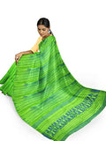 Pradip Fabrics Green Color Tant Silk Blend Saree