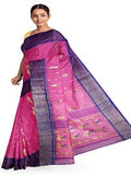 Pradip Fabrics Woven Tant Cotton Blend Saree