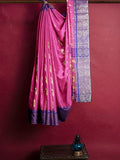 Pradip Fabrics Woven Tant Cotton Blend Saree